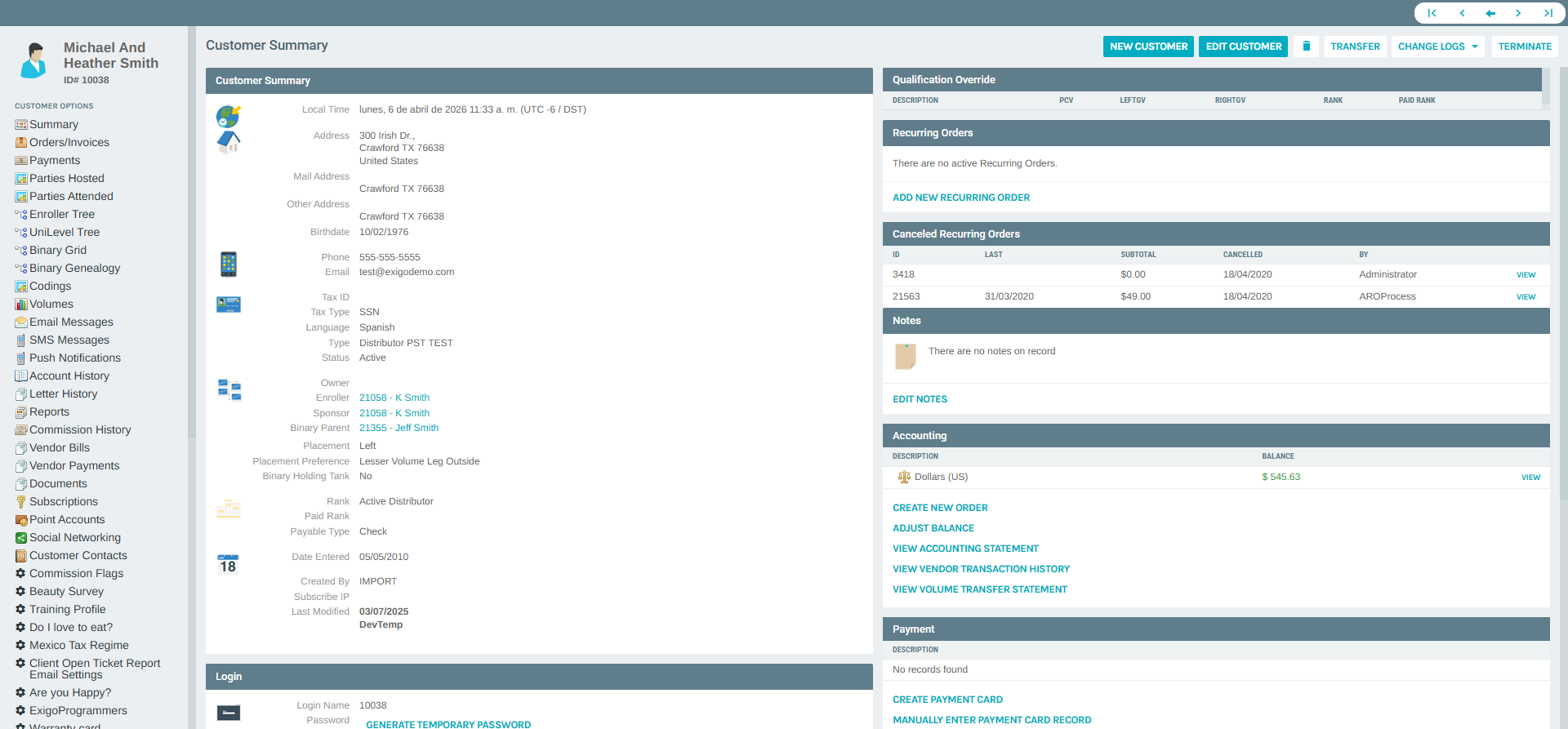 Customer Portal