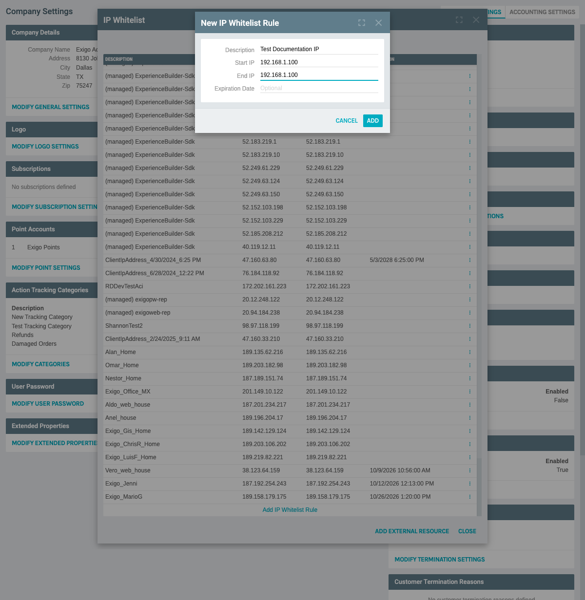 Filled Add Form