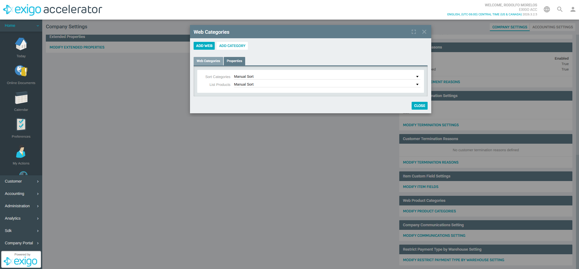 Properties Tab