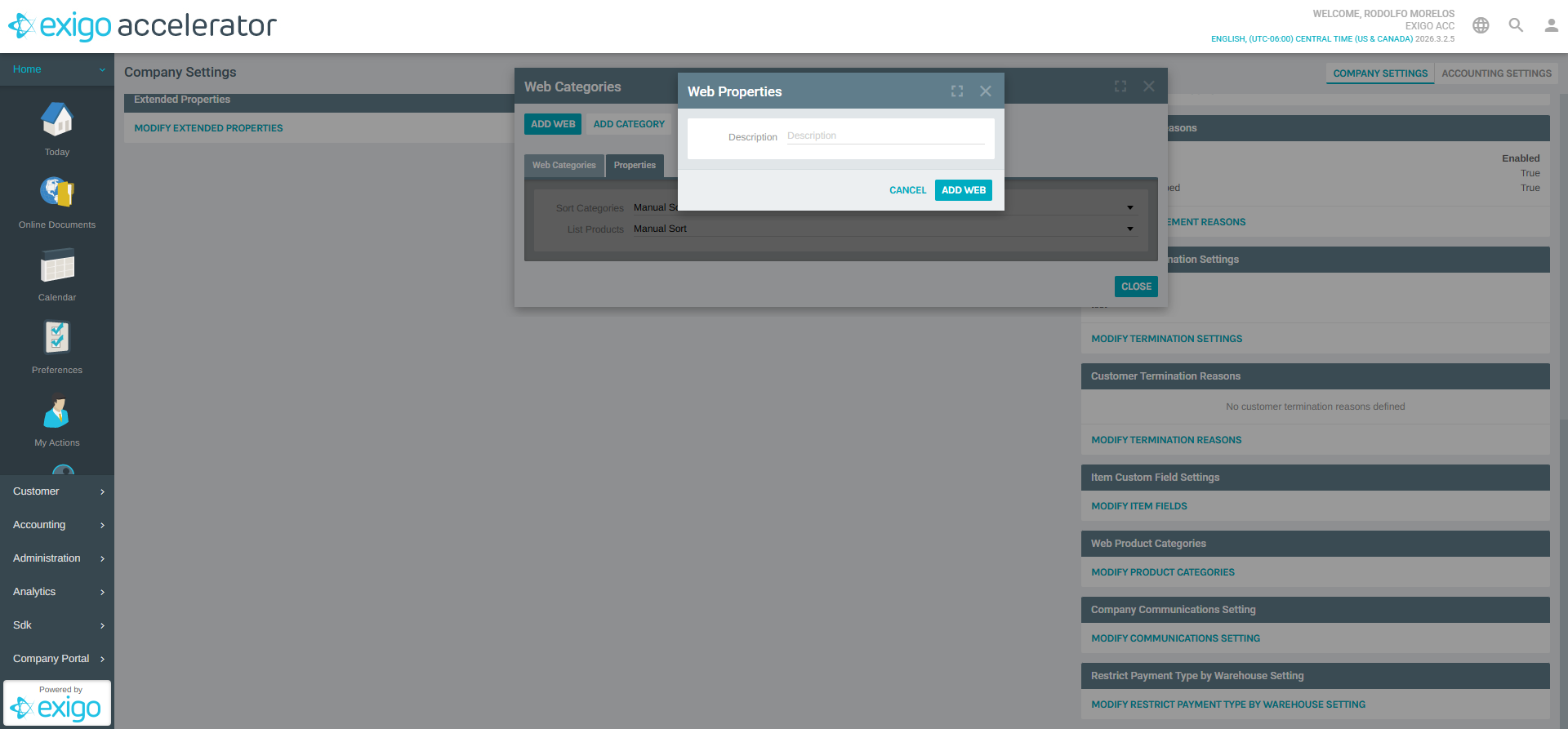 Add Web Form
